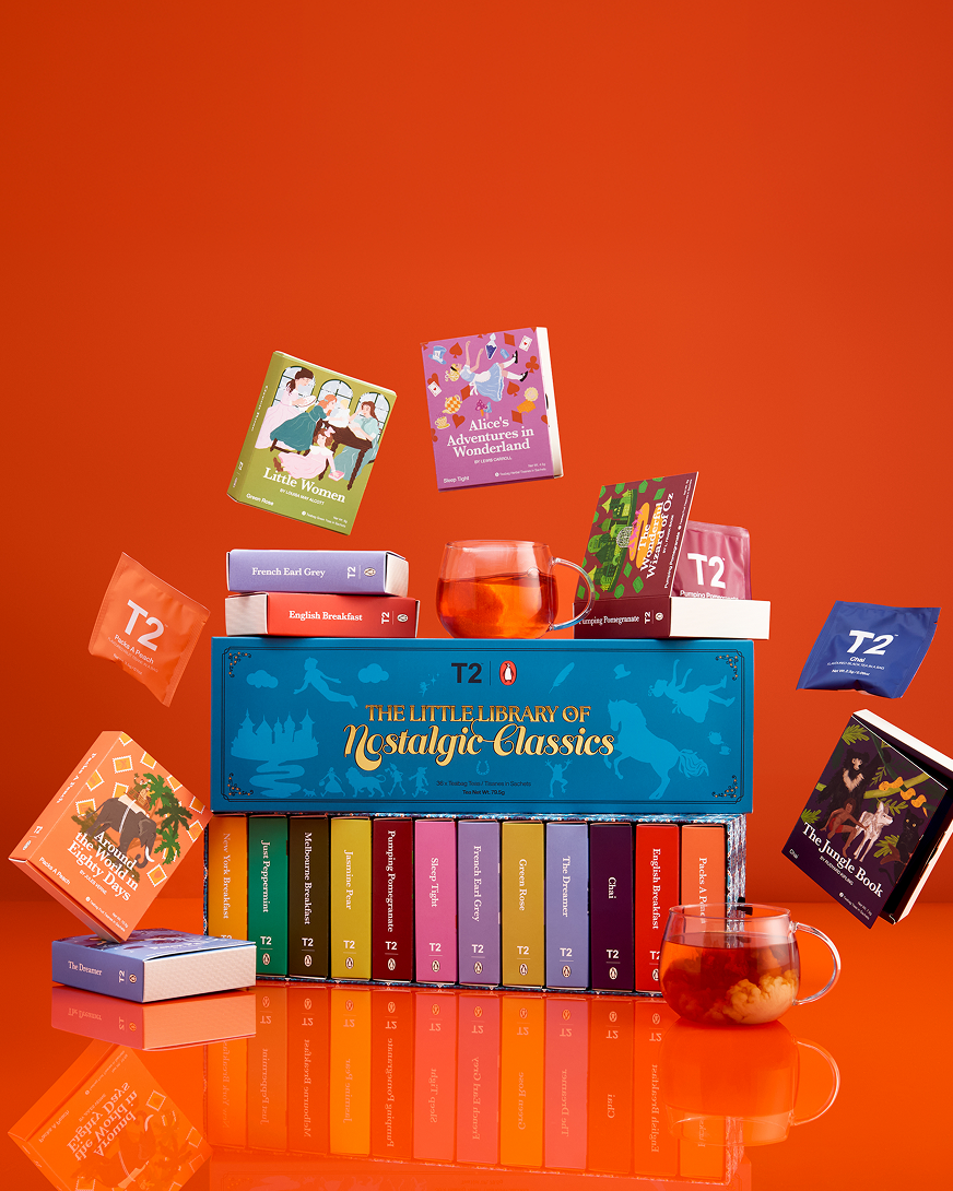 T2 x Penguin The Little Lubrary gift pack
