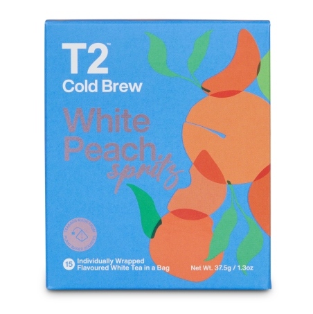 T2 Cold Brew - White Peach Spritz