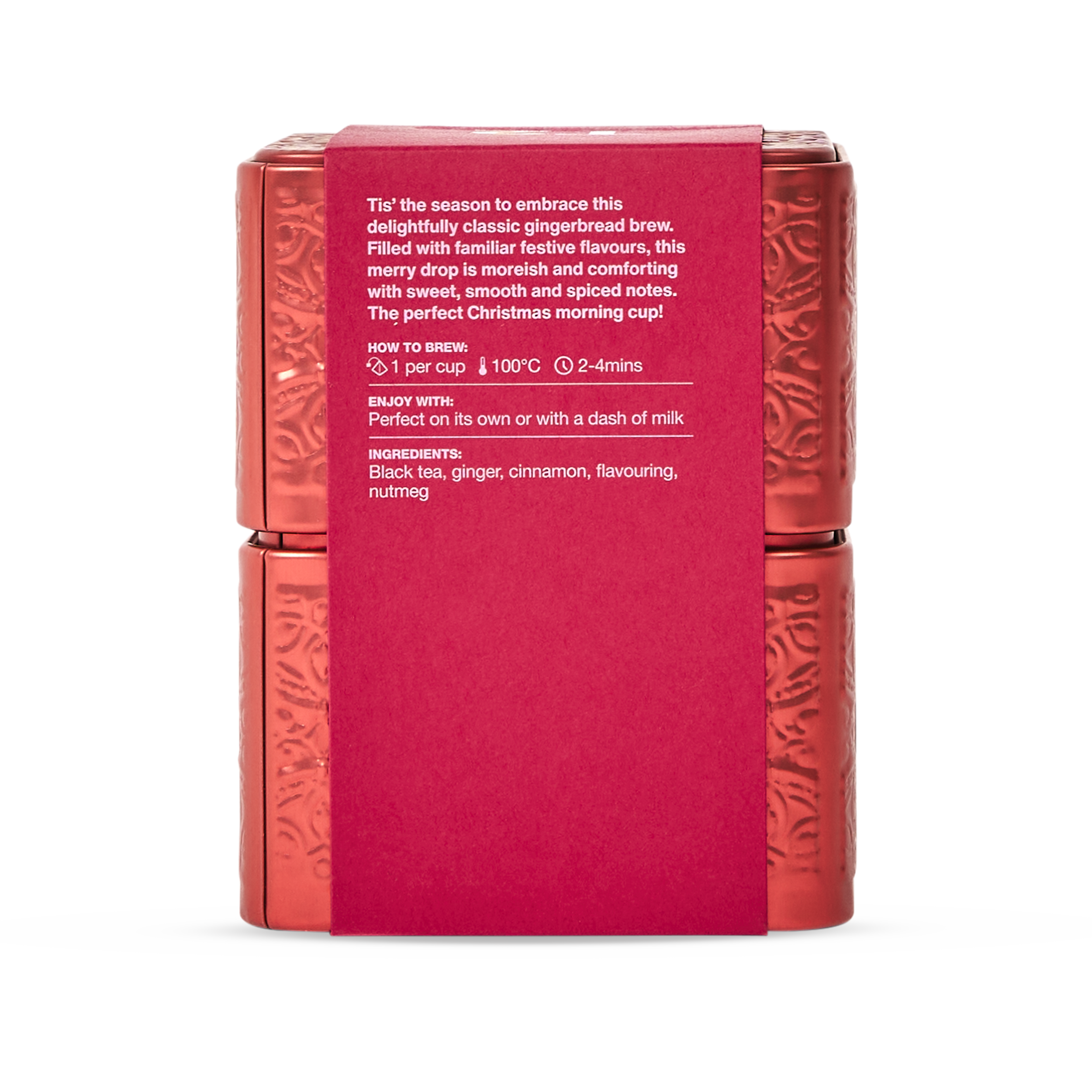 Christmas Breakfast Tea Bag Tin 25 pack image number 3