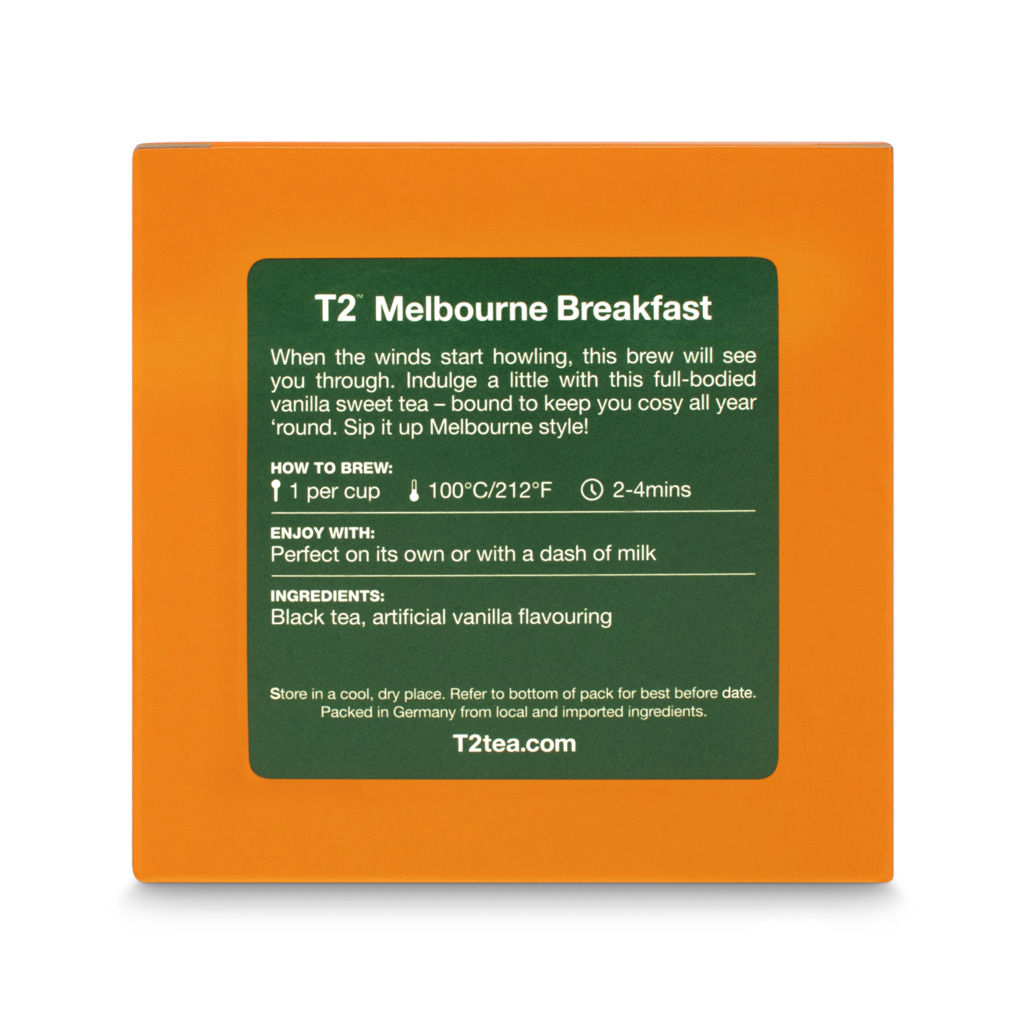 Melbourne Breakfast Loose Leaf Cube 100g image number 3