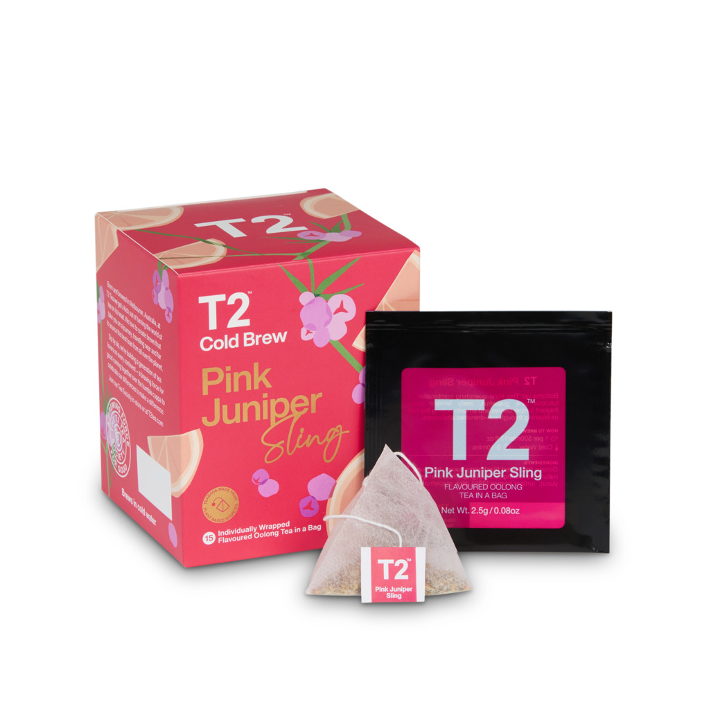 Pink Juniper Sling Cold Brew Tea Bag 15 pack image number 2
