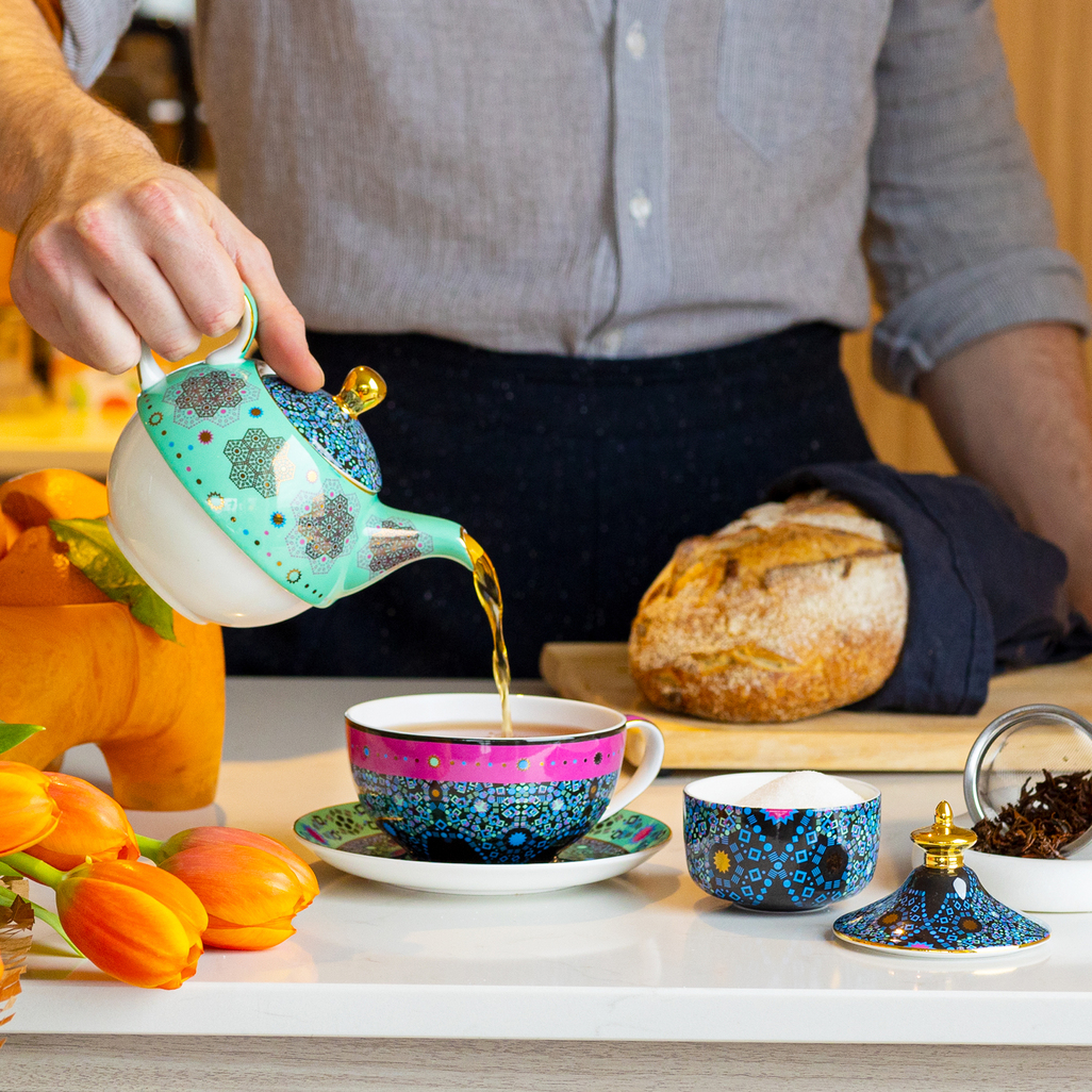 Moroccan Tealeidoscope Aqua Tea For One image number 6