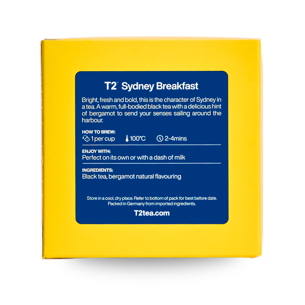 Sydney Breakfast Tea Bag Cube 25 pack image number 2