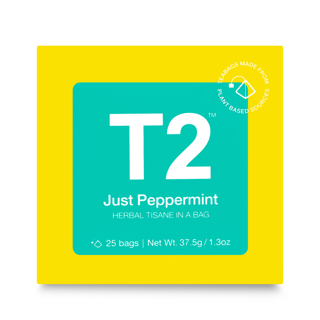 Just Peppermint Tea Bag Cube 25 pack image number 2