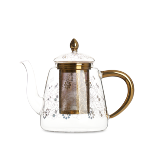 Bee Moroccan Glass Teapot