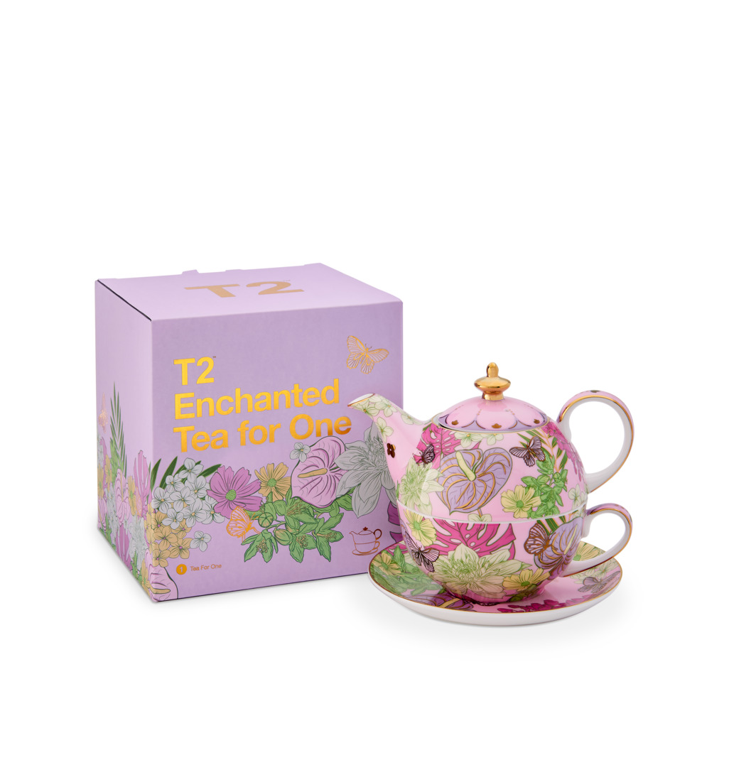 Boxed Enchanted Tea For One Lilac image number 1