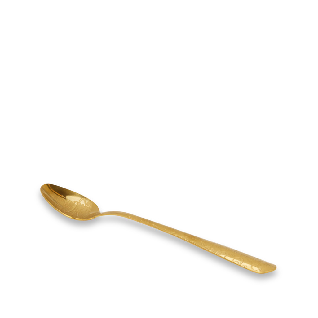 High Tea Hijinks Long Teaspoon Gold image number 3