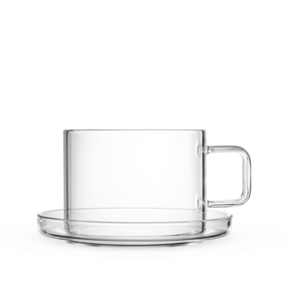 Gigi Glass Cup & Saucer