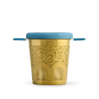 Merriest Infuser Palazzo Gold With Sky Lid