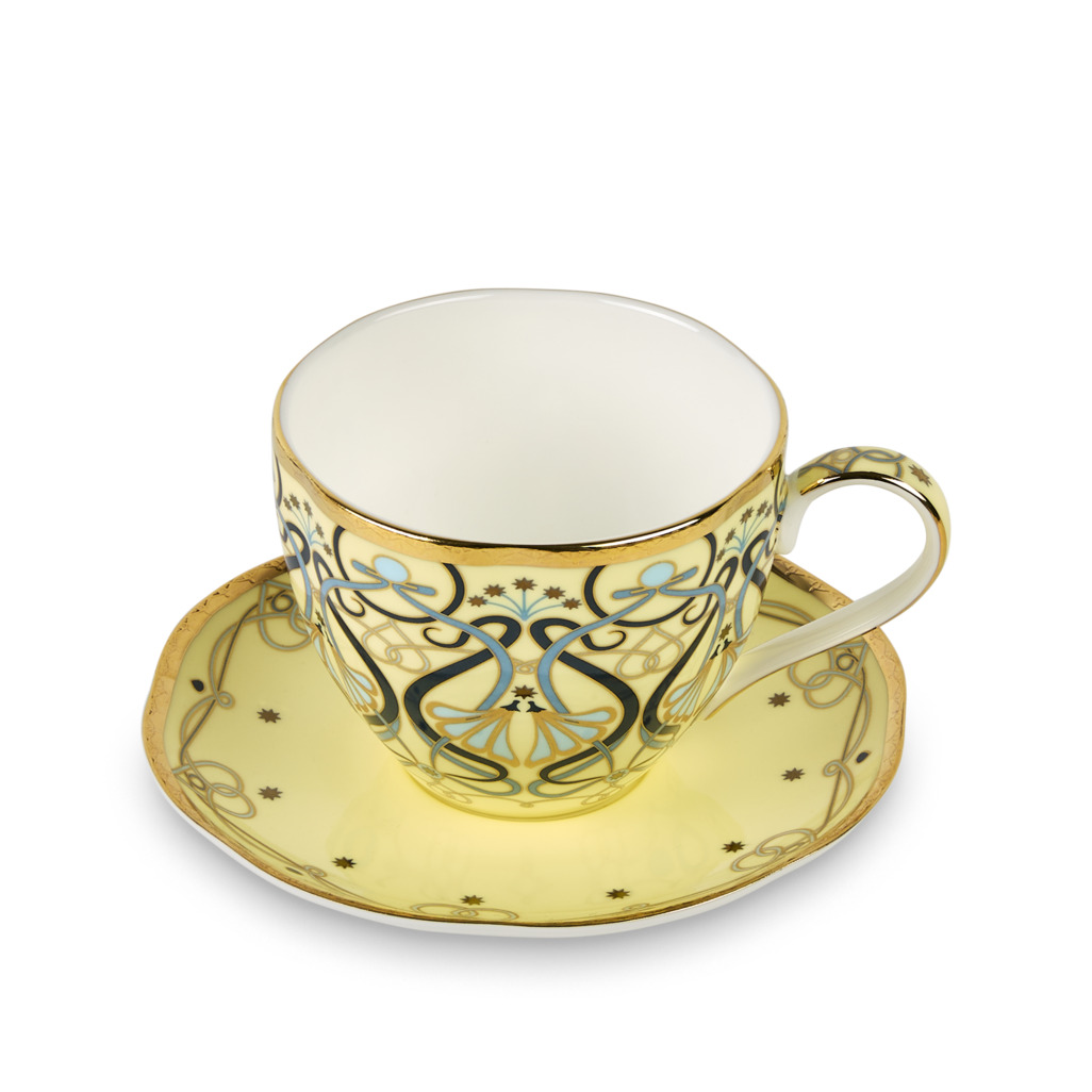 Toulouse Generous Cup & Saucer Lemon image number 2