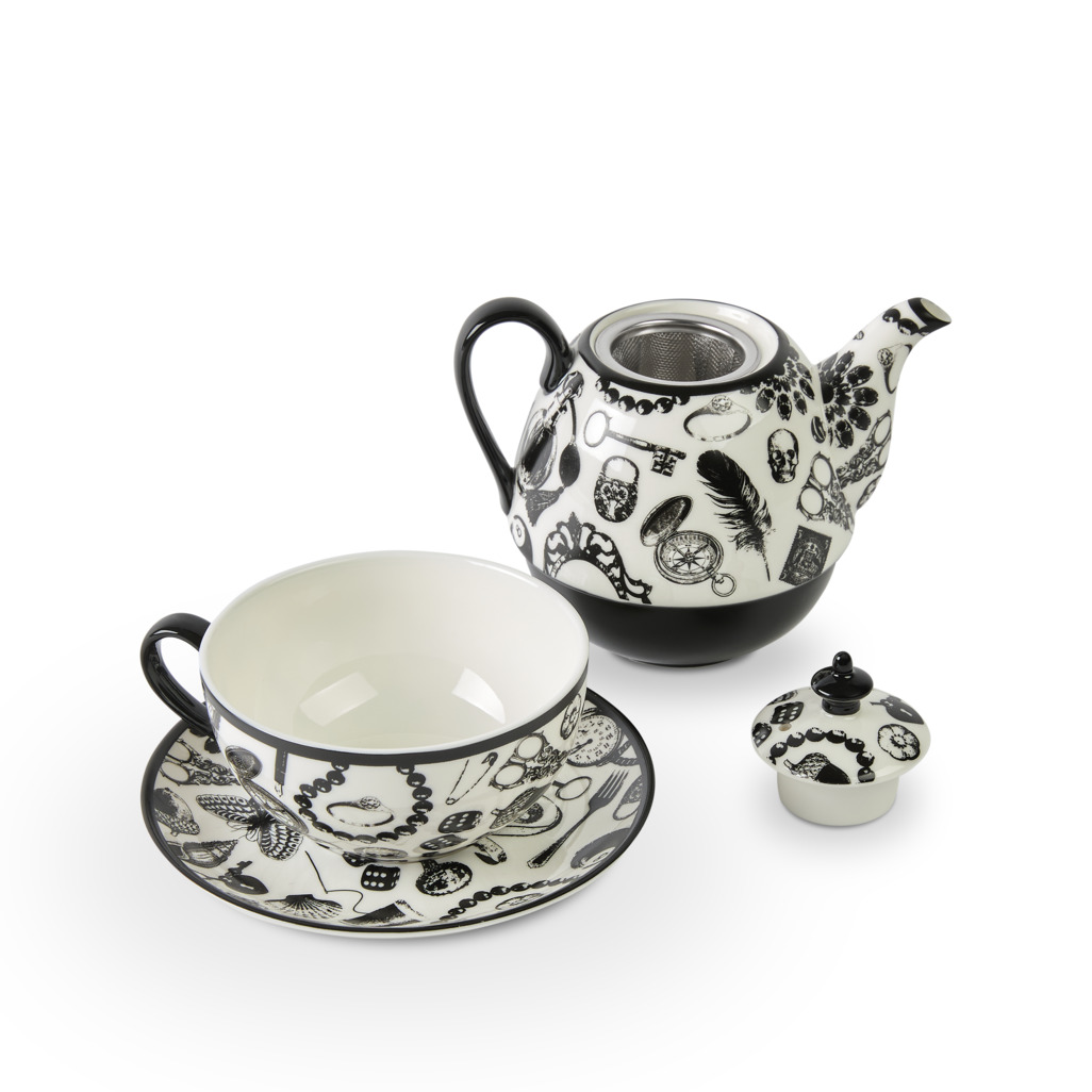 Curios Tea For One Black image number 5