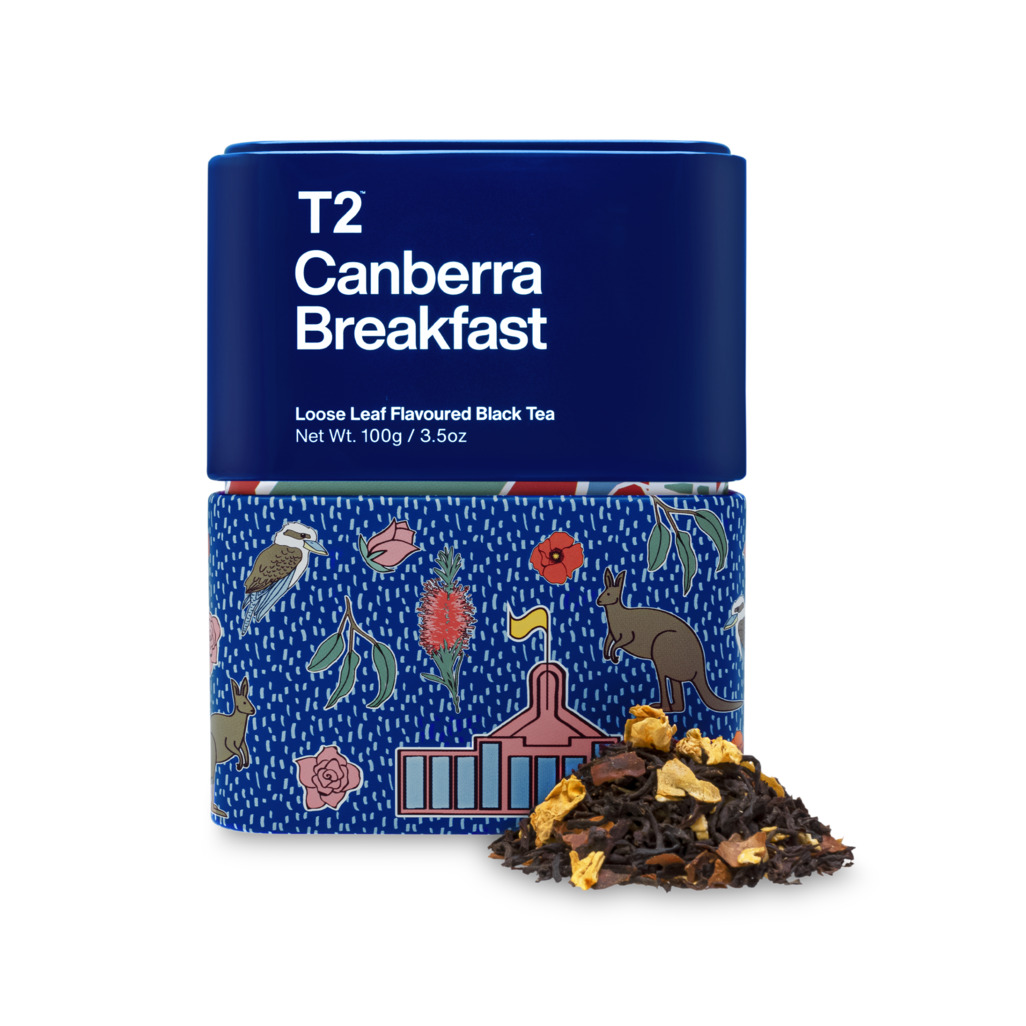 Canberra Breakfast Loose Leaf Icon Tin 100g image number 0