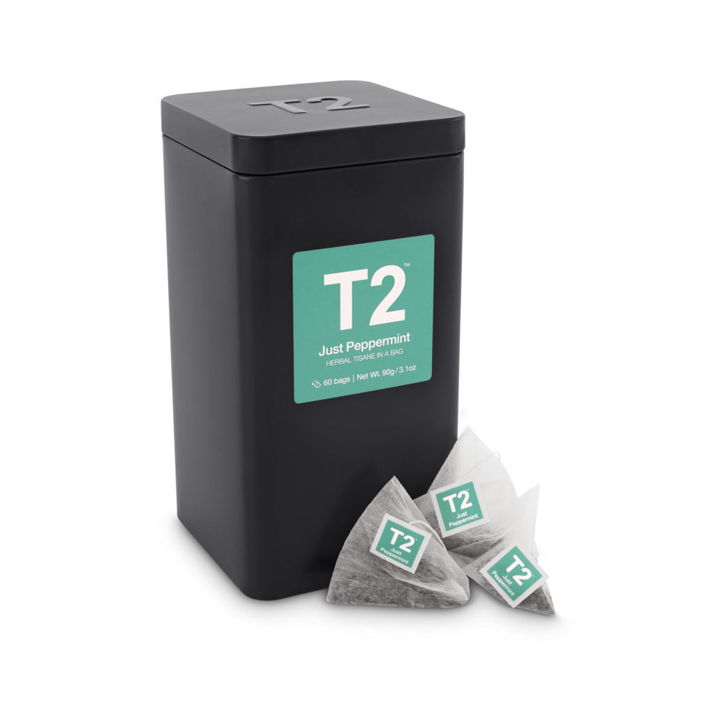 Just Peppermint Tea Bag Tin 60 pack image number 2