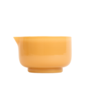 Milk Glass Matcha Bowl Mustard image number 0