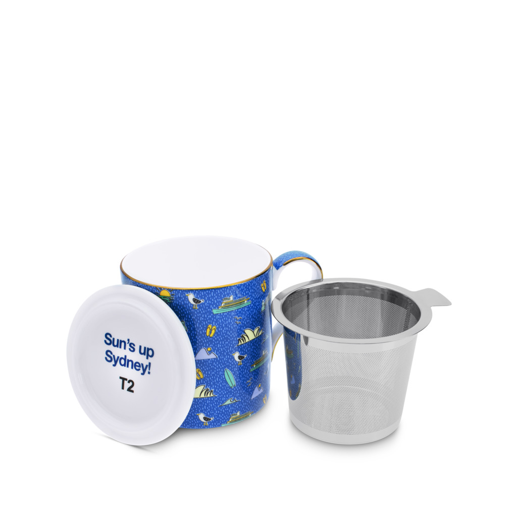 Boxed Iconic Sydney Breakfast Mug With Infuser image number 3