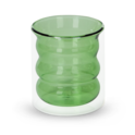 Bubble Glass Tumbler Short Green image number 0