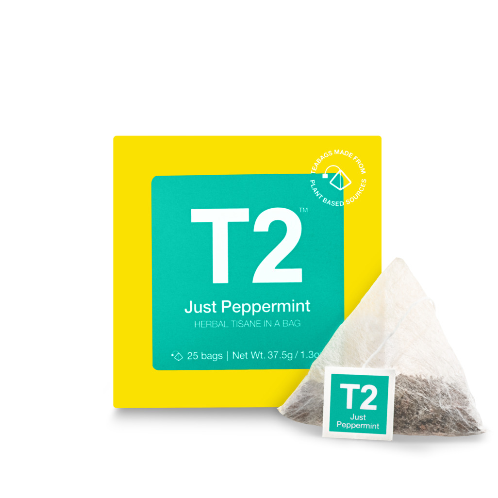 Just Peppermint Tea Bag Cube 25 pack image number 0