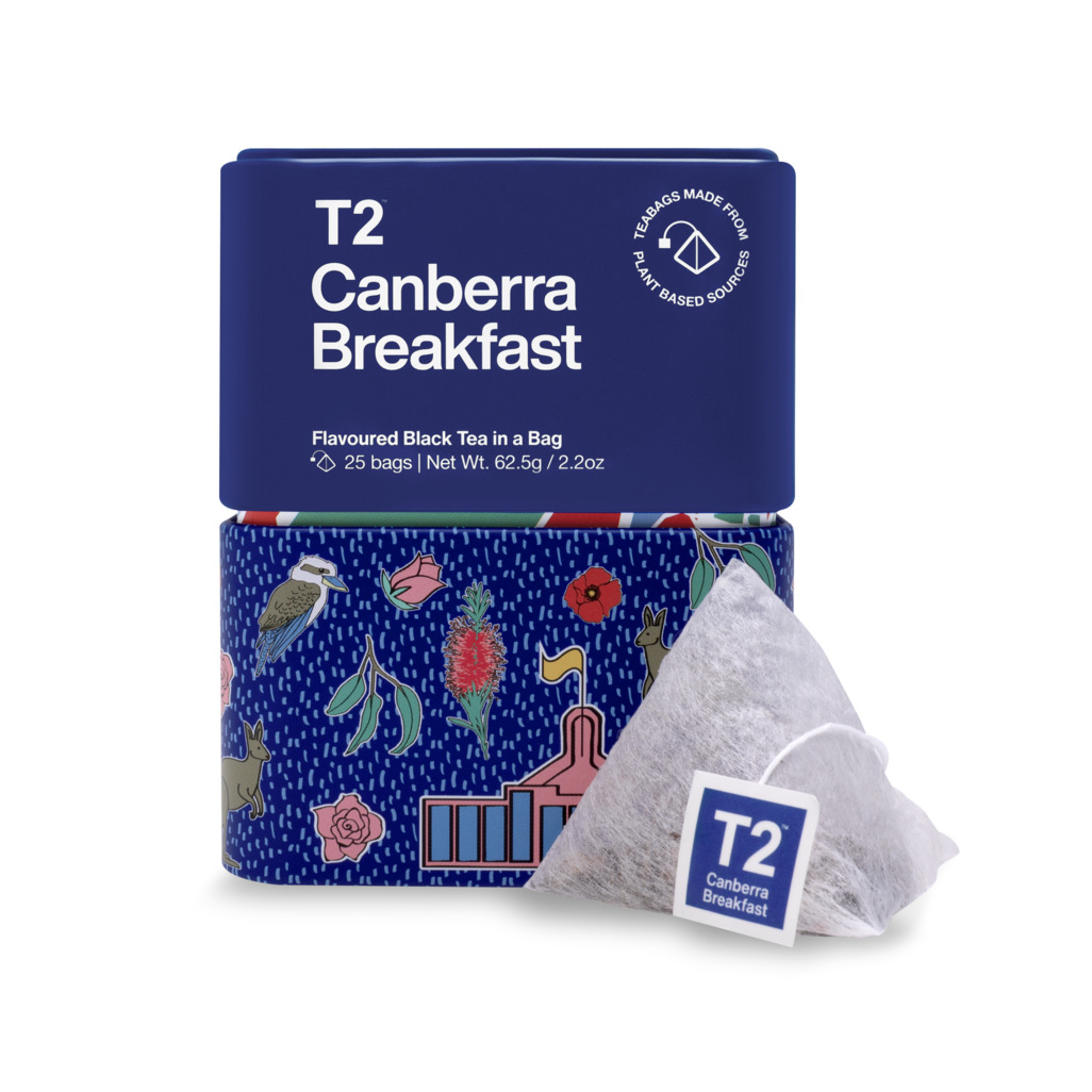Canberra Breakfast Tea Bag Icon Tin 25 pack image number 0