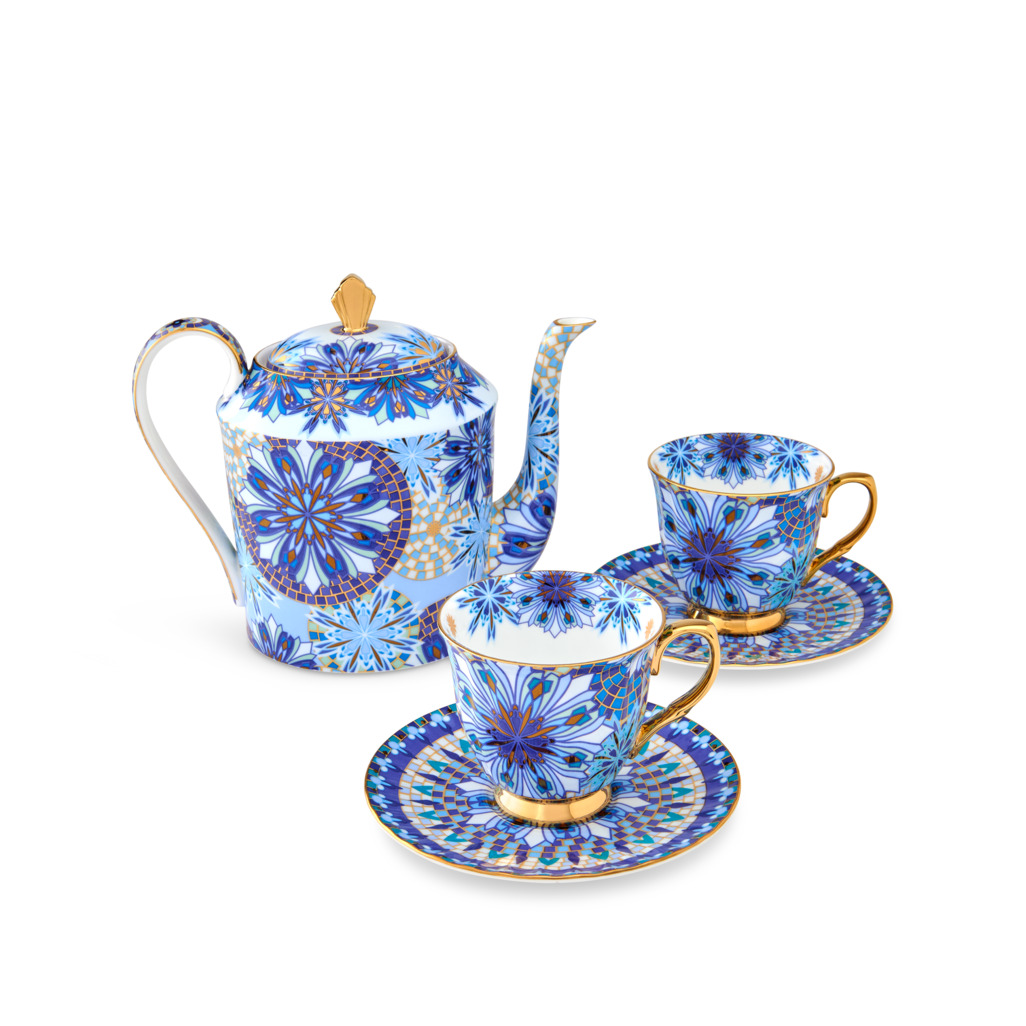 Palazzo Teaware Bundle Sky T2 NA Storefront catalogue | T2 Brazil
