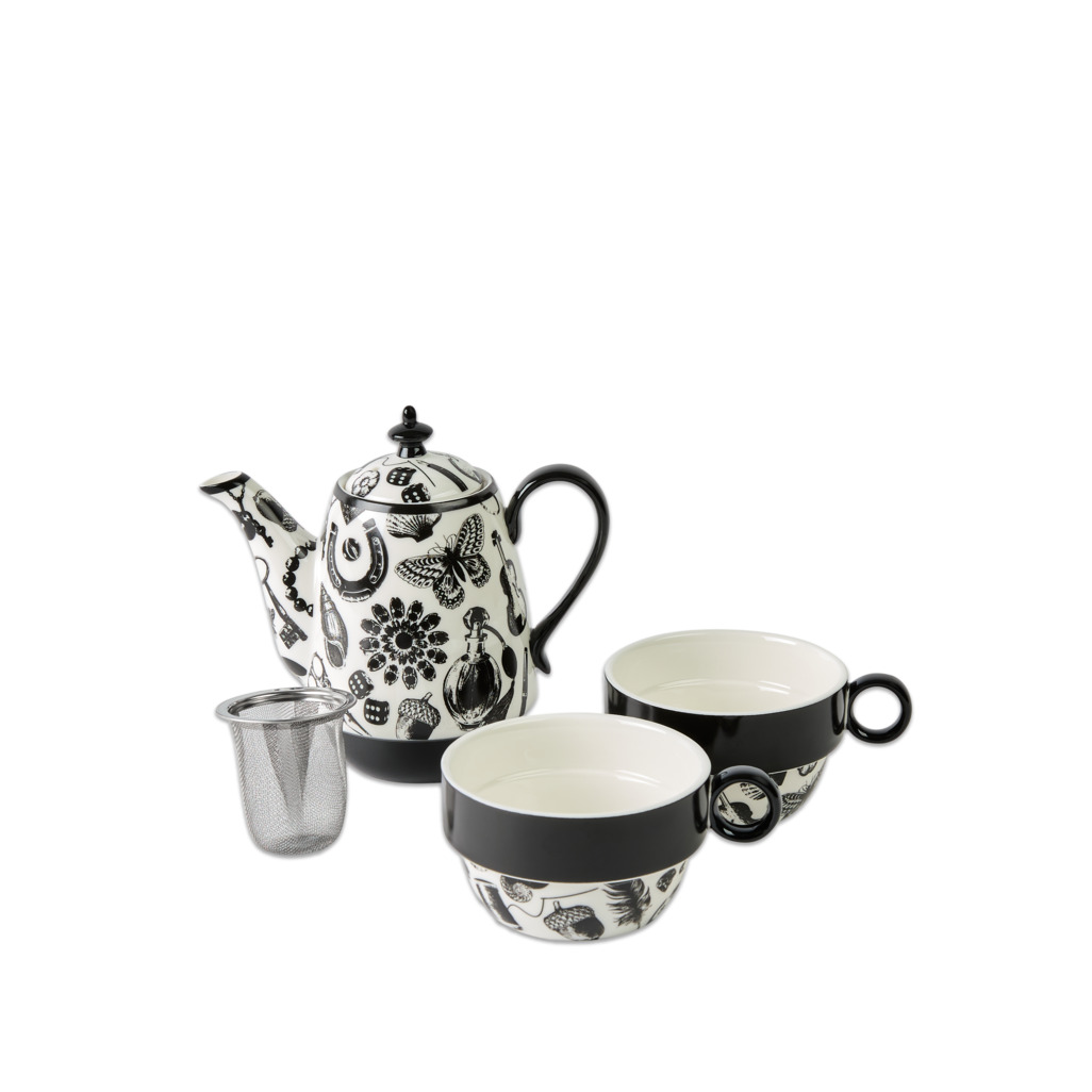 Curios Tea For Two Black image number 1