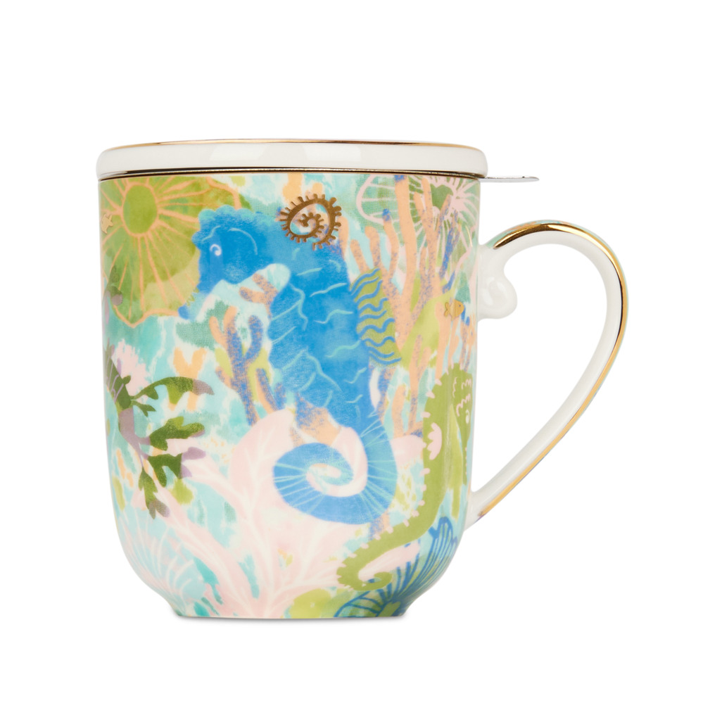 Deep Sea Darlings Mug W Infuser Reef Tea Mugs T2 Australia