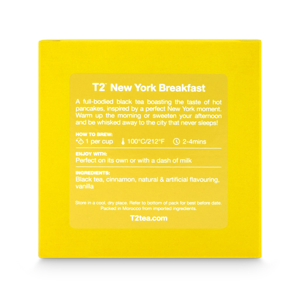 New York Breakfast Tea Bag Cube 25 pack image number 3