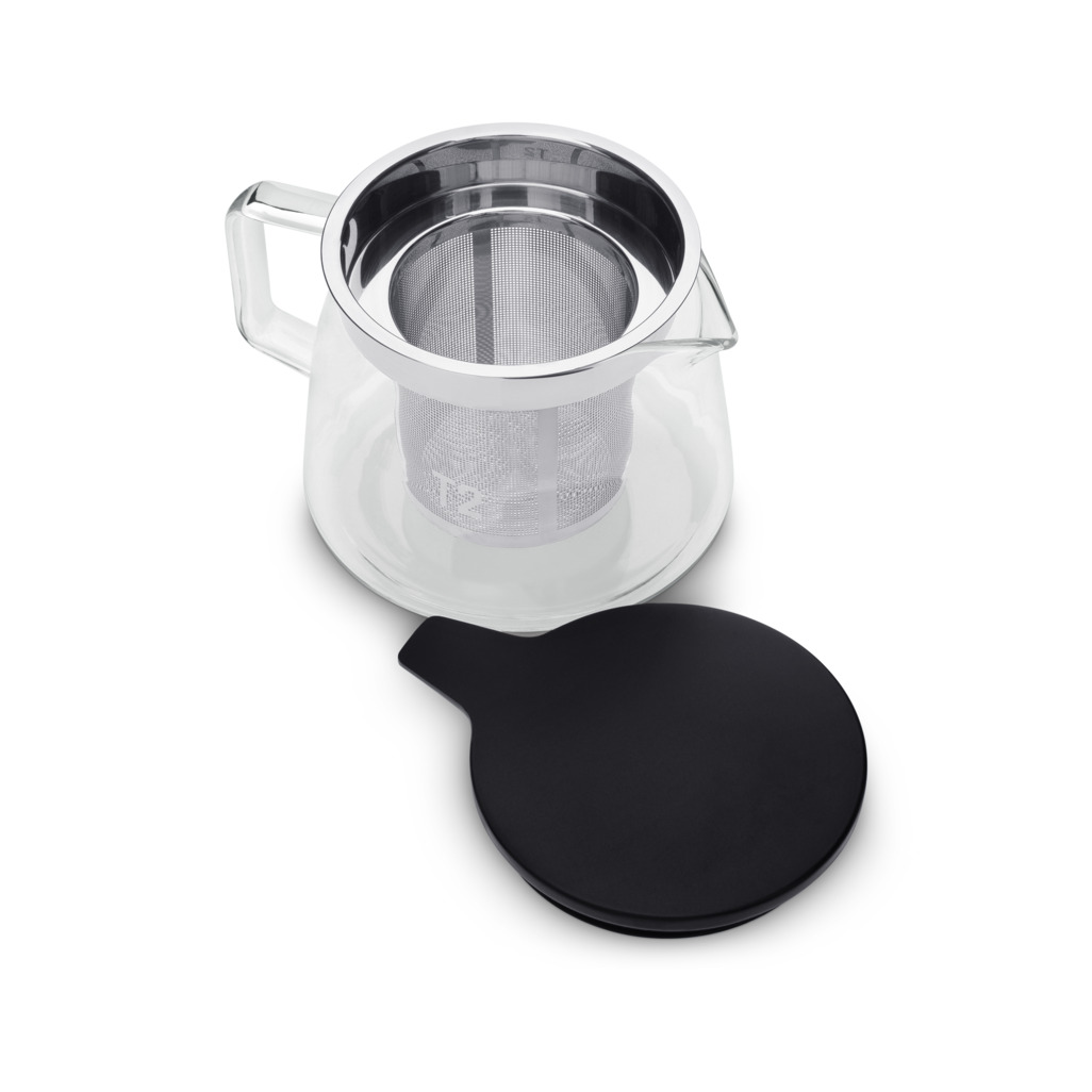T2 Teaset Glass Small Teapot Black image number 5