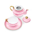 Ombre Opulence Tea For One Pink image number 5