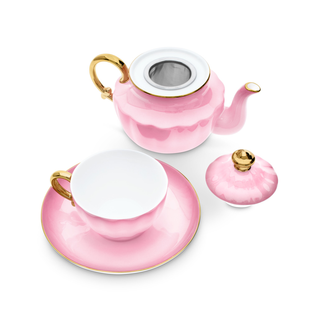 Ombre Opulence Tea For One Pink image number 5