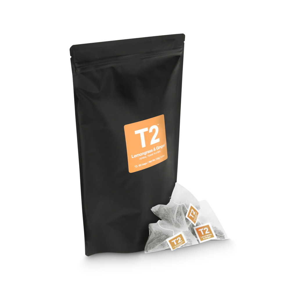 Lemongrass and Ginger Tea bag Refill 60 pack image number 4
