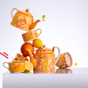 Lollapalooza Teapot Tangerine image number 6