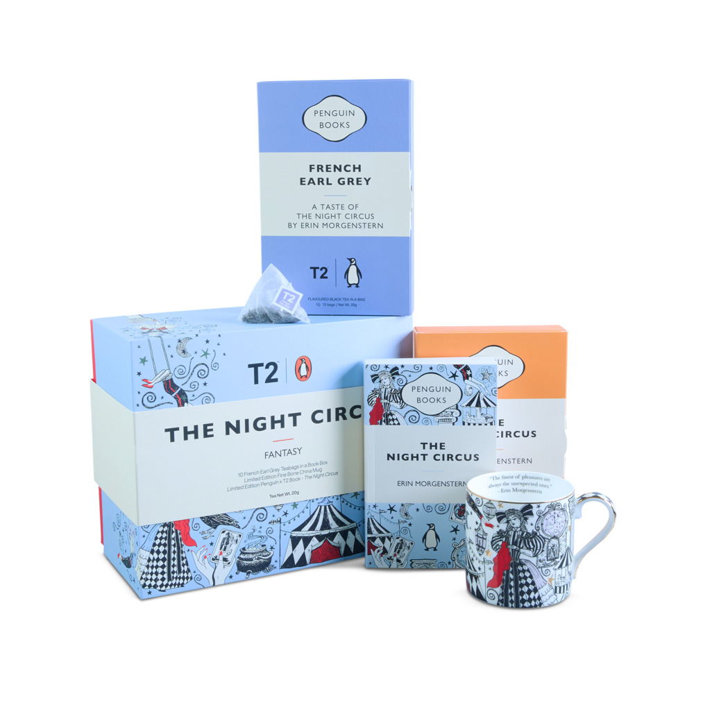 T2 x Penguin Books - Tea & Books: The Night Circus Fantasy Gift Pack image number 0