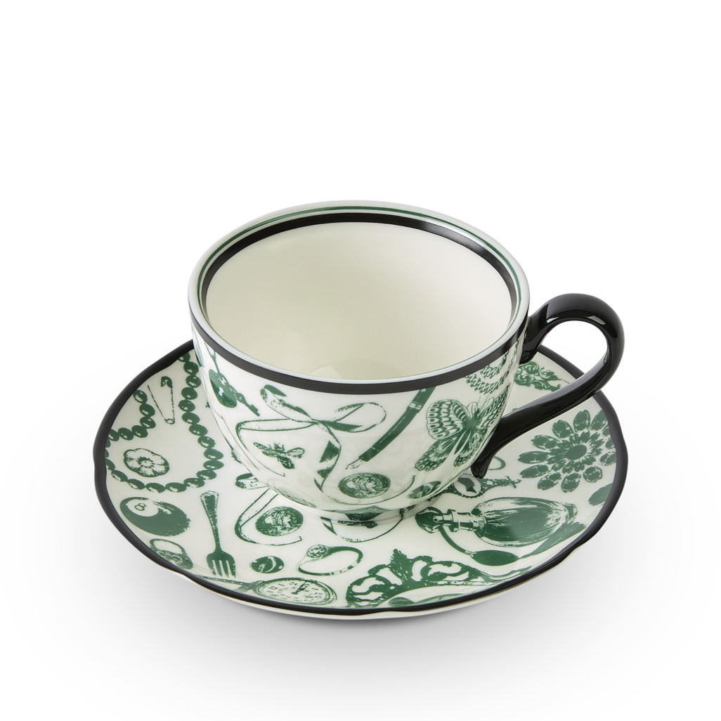 Curios Cup & Saucer Emerald image number 2