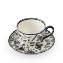 Curios Cup & Saucer Black image number 2
