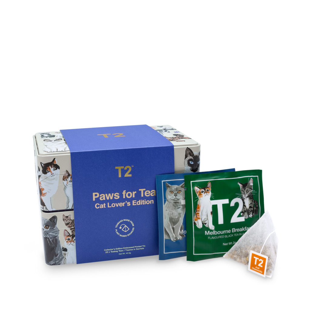 Paws For Tea: Cats Lover’s Edition Tea Bag Tin | T2
