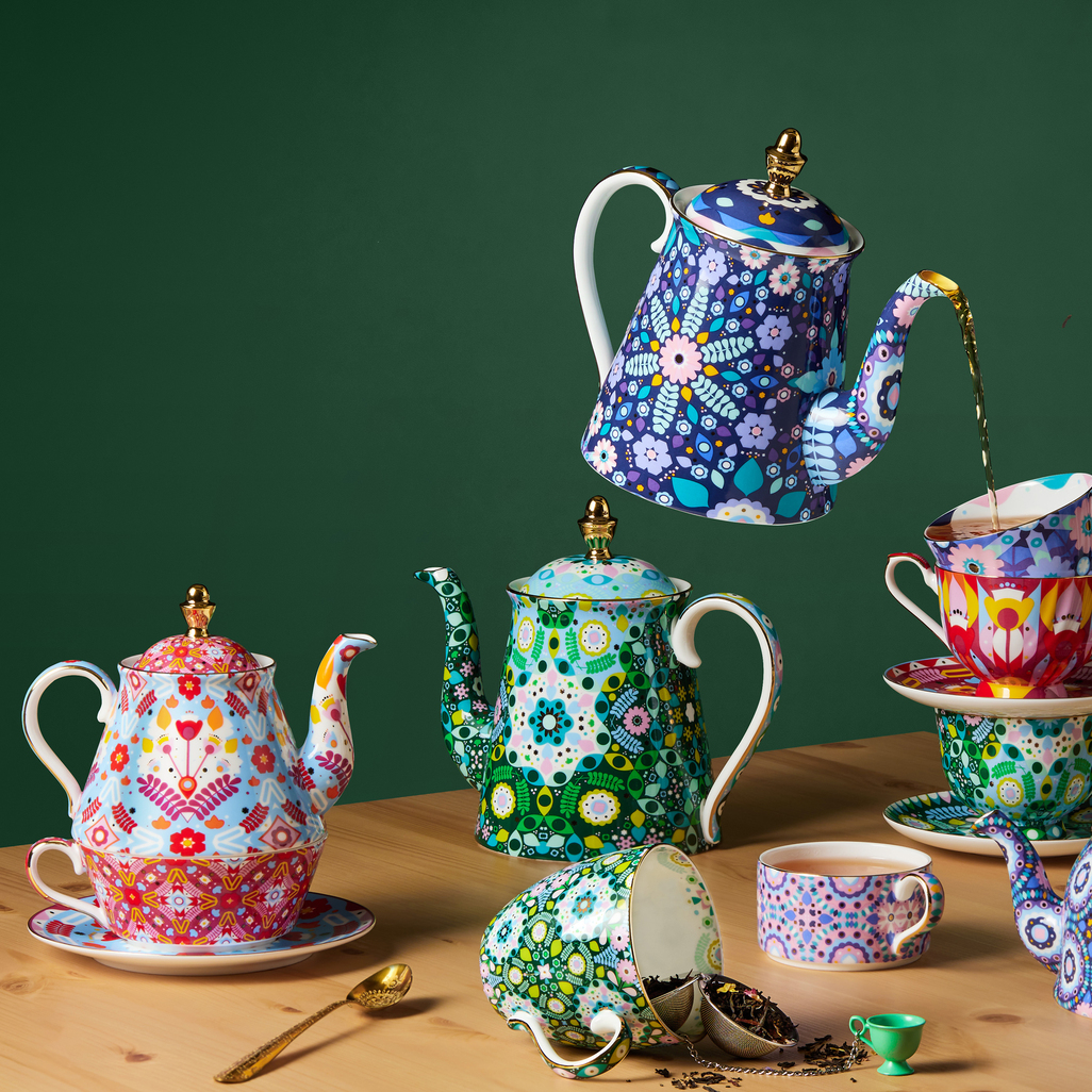 T2 2025 teapot set