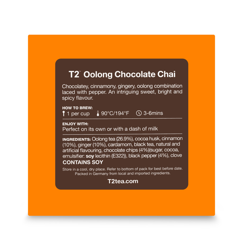 Oolong Chocolate Chai Loose Leaf Cube 100g image number 3