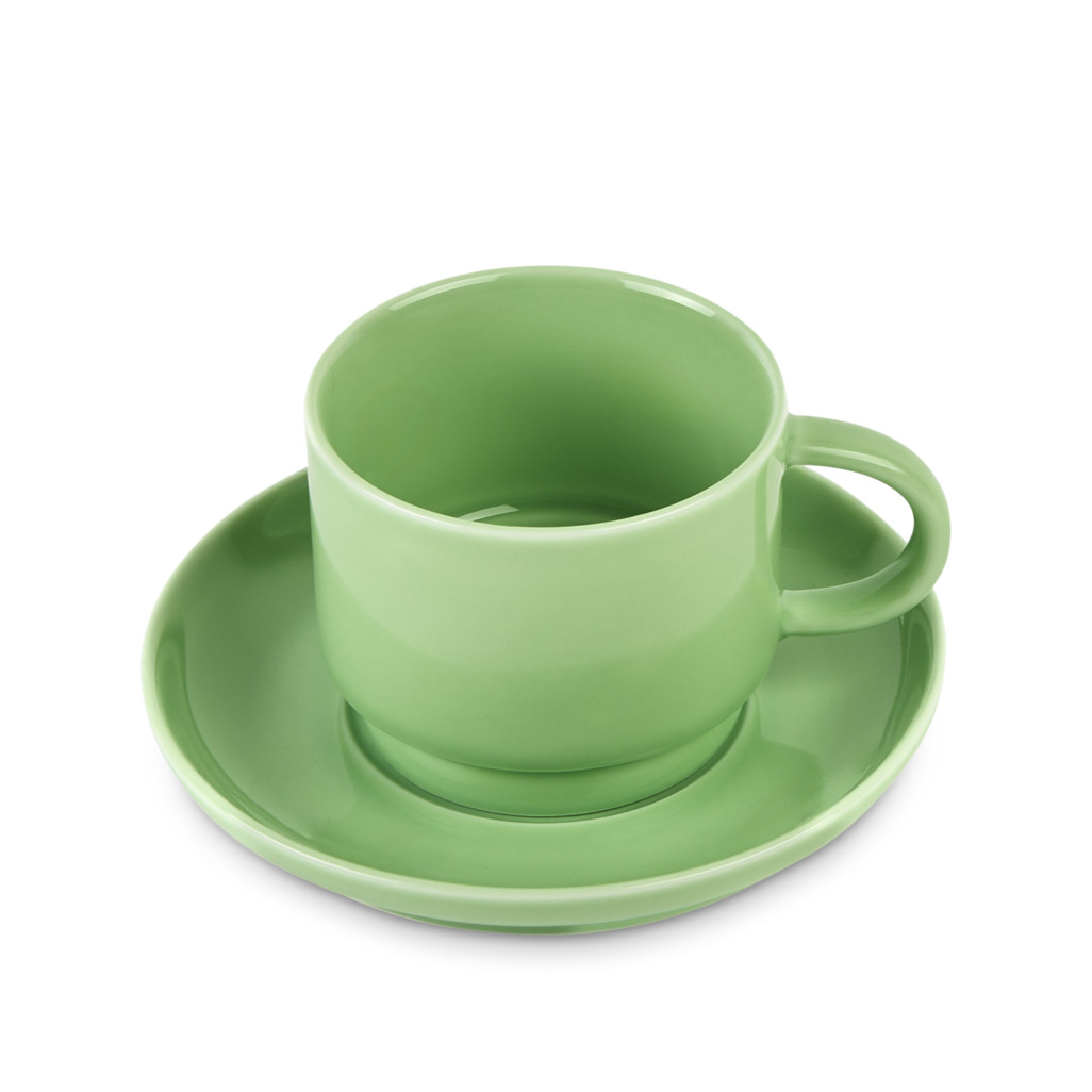 Billy Cup & Saucer Pistachio image number 1