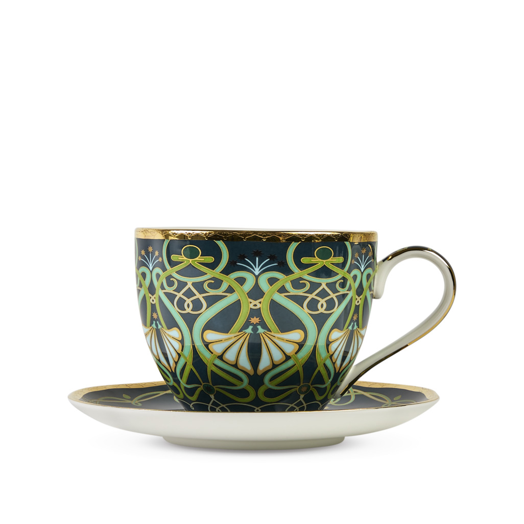 Toulouse Generous Cup & Saucer Midnight image number 1
