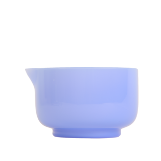 Milk Glass Matcha Bowl Sky