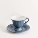 Ancora Cup & Saucer Blue image number 0
