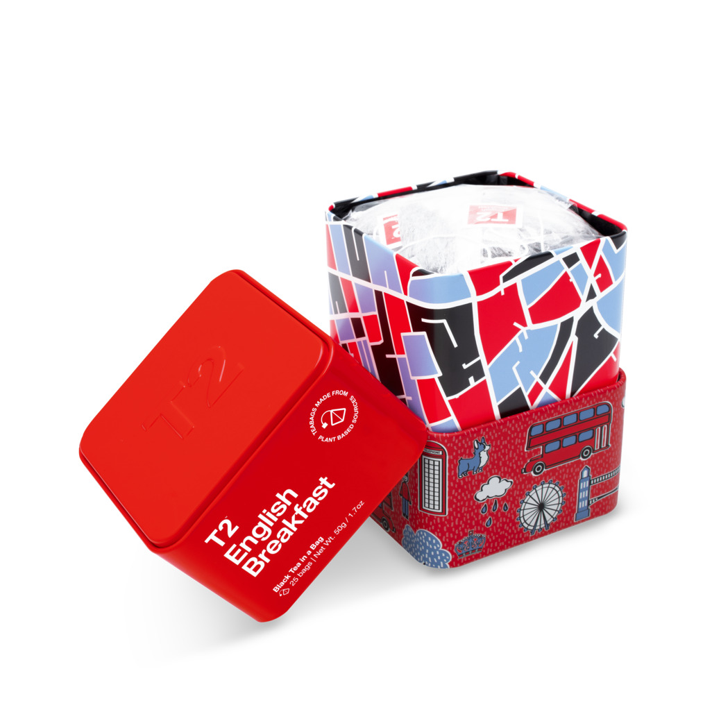 English Breakfast Tea Bag Icon Tin 25 pack image number 3
