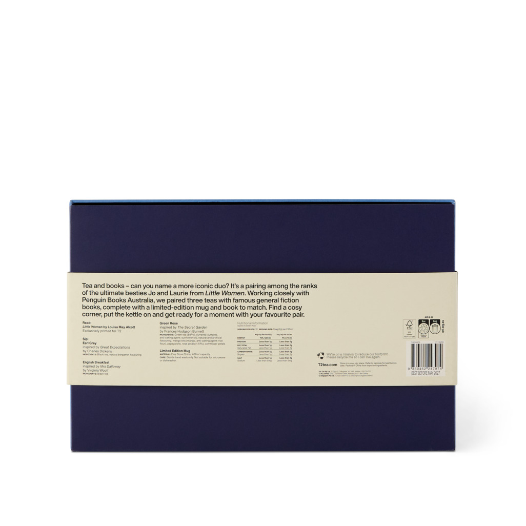 T2 x Penguin Books - Tea & Books: General Fiction Tea Bag Gift Pack image number 4