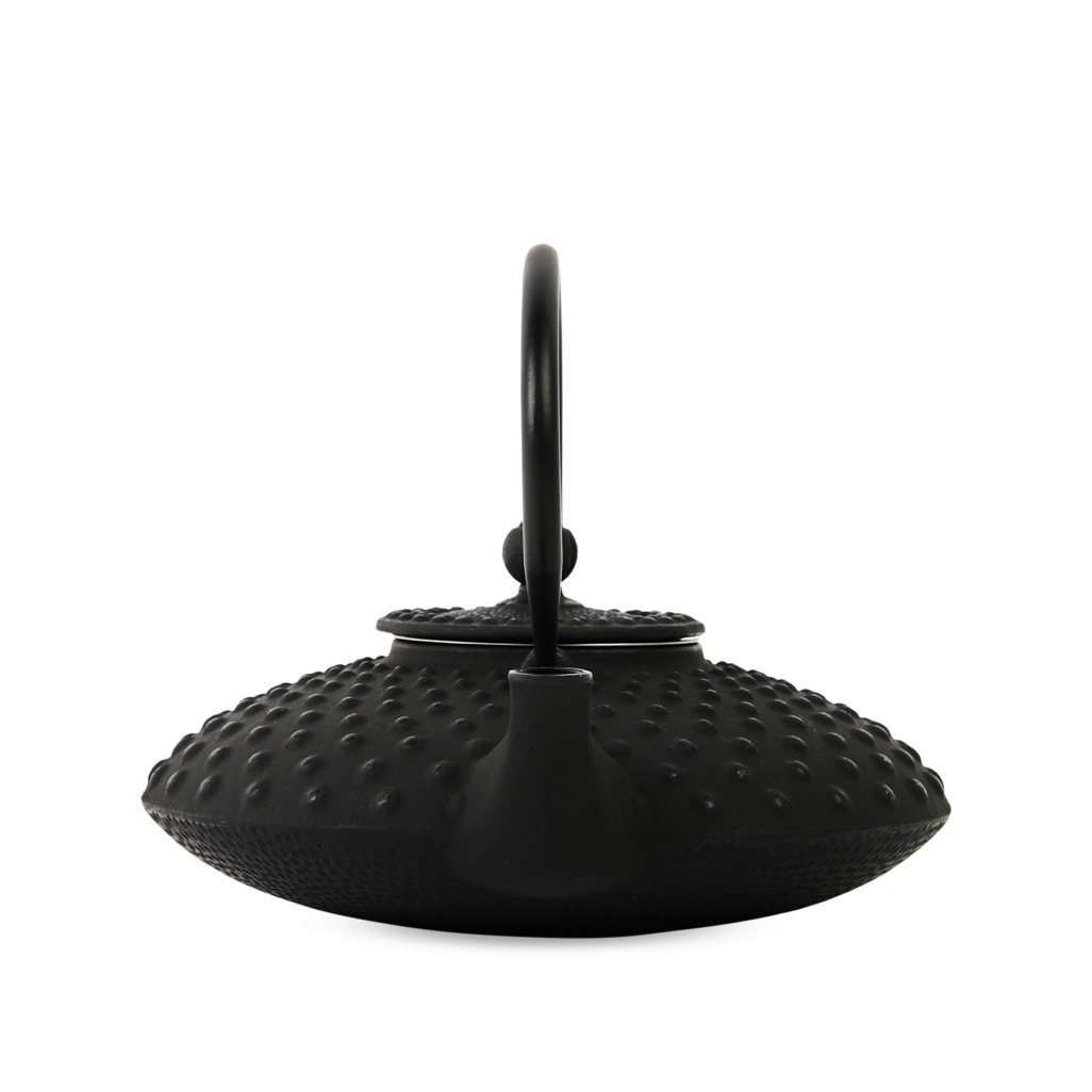 Cast Iron Teapot Hobnail Large Black 800ml image number 2