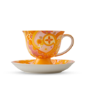 Lollapalooza Cup & Saucer Tangerine image number 1