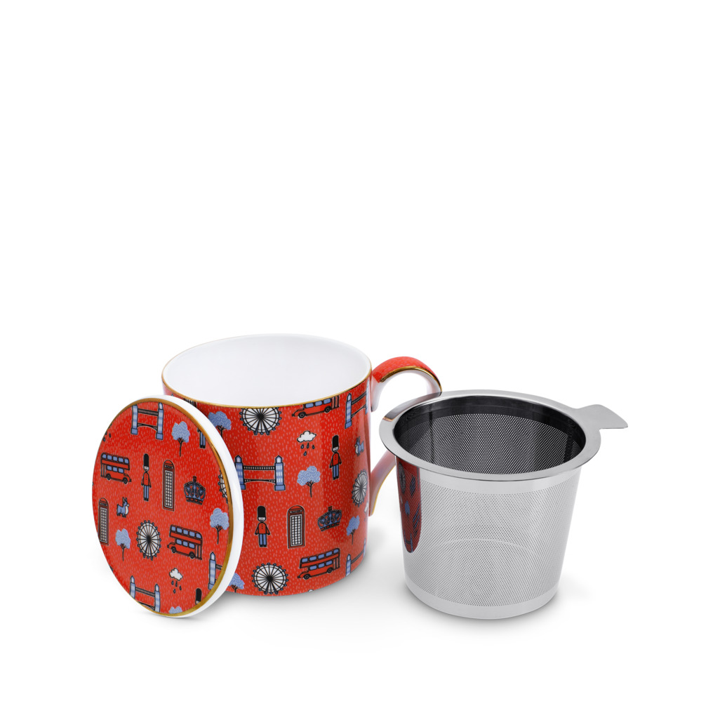 Iconic English Breakfast Mug with Infuser image number 2