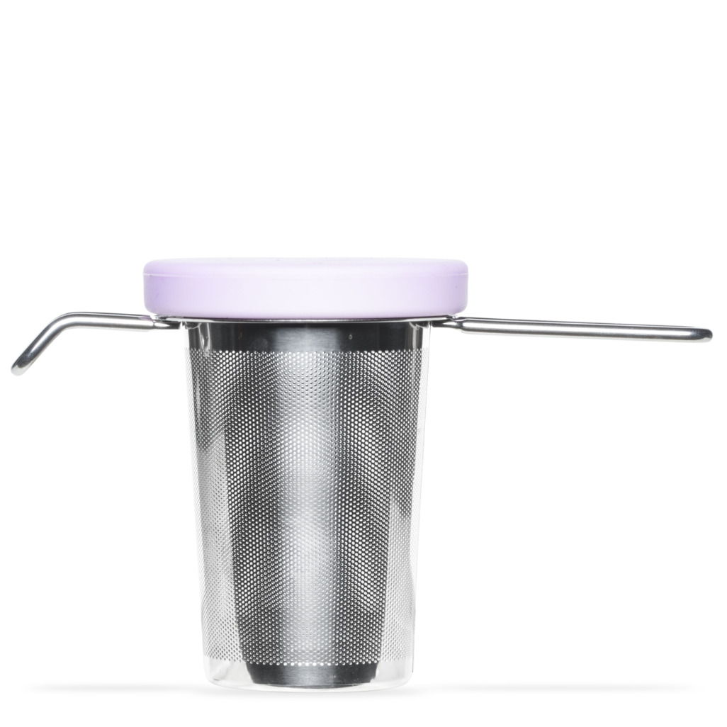 Basket Infuser With Silicone Lid Lilac image number 0