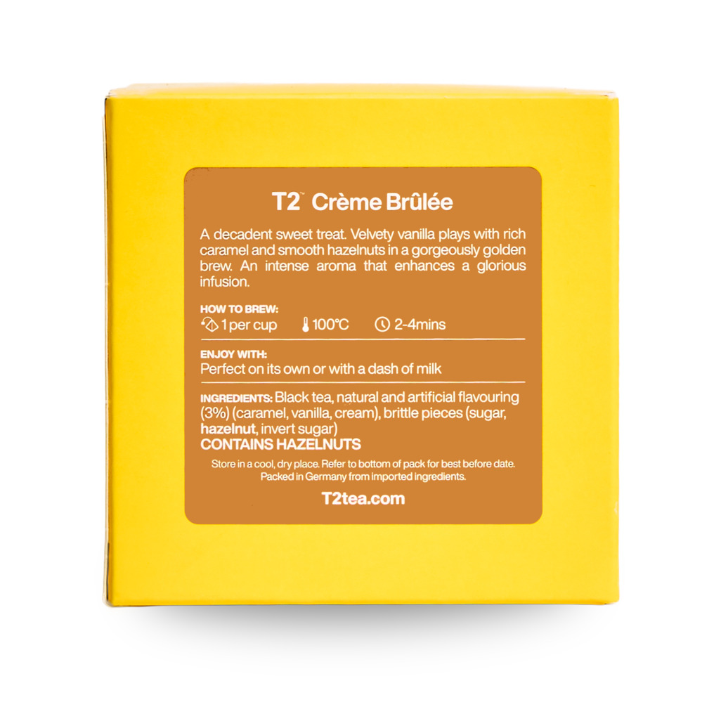 Creme Brulee Tea Bag Cube 25 pack image number 2