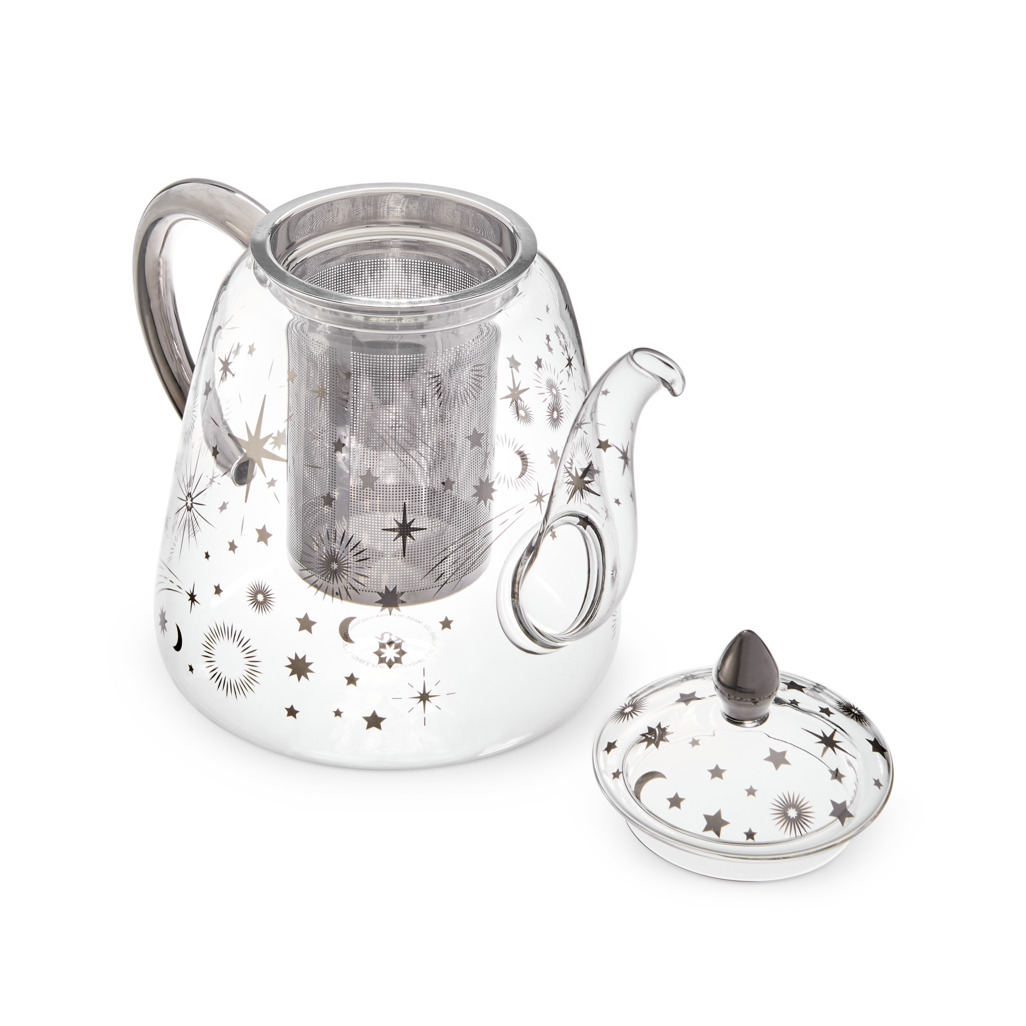 Starlight Glass Tall Teapot image number 5