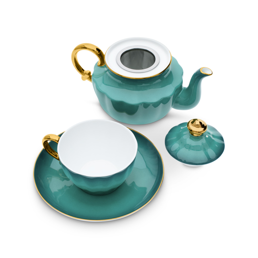 Ombre Opulence Tea For One Peacock Tea for One Sets | T2 Tea NZ